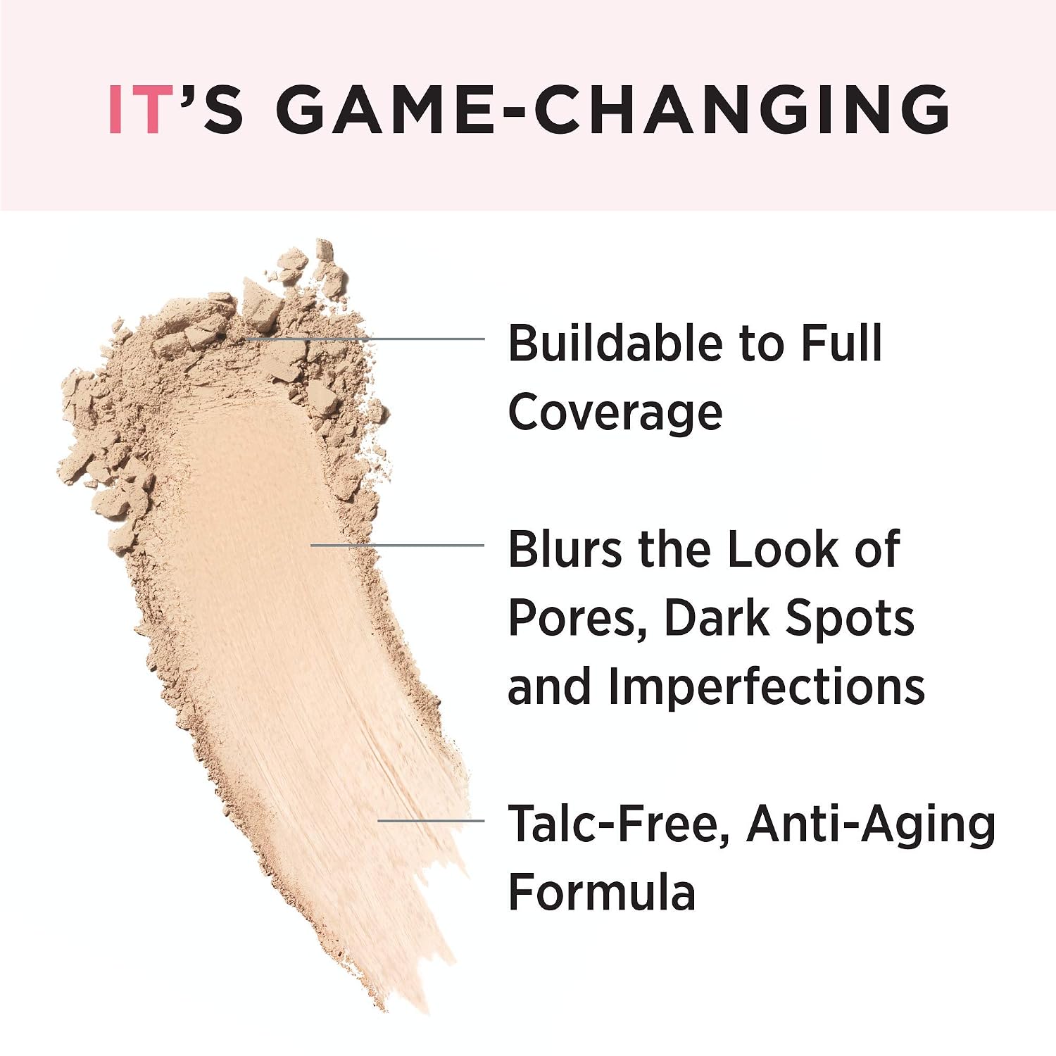Thumbnail 1 de IT Cosmetics S3331401 CC+ Airbrush Powder Foundation, Talc-Free Coverage