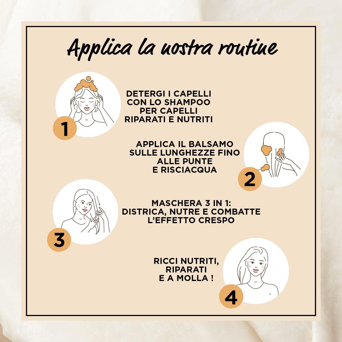 Detalle 2 de Fructis hair food sh cocoa 350 ml shampooing nourrissant