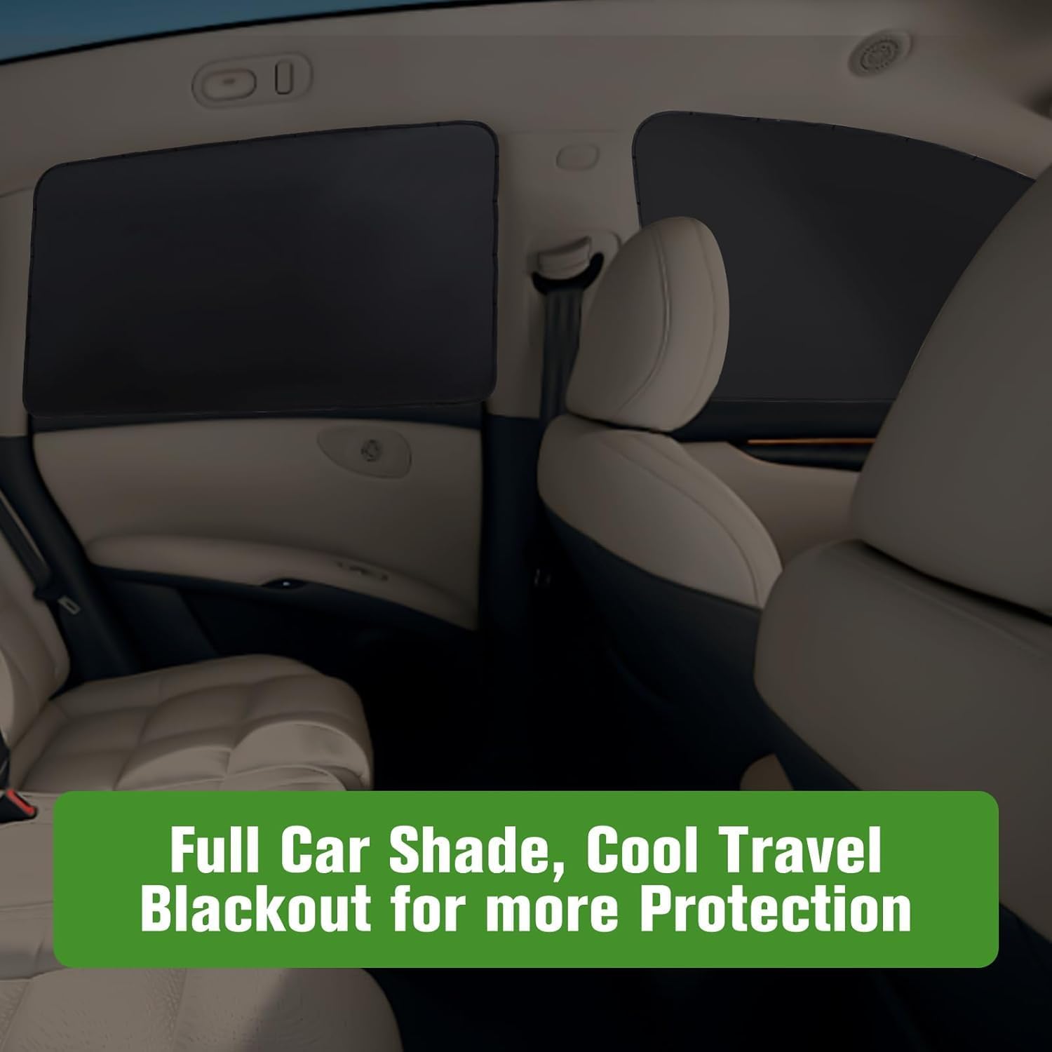 Thumbnail 6 de ZATOOTO Sonnenschutz für die Seitenscheibe (magnetisch) – Sichtschutz, UV-Schutz-Vorhang, Silber