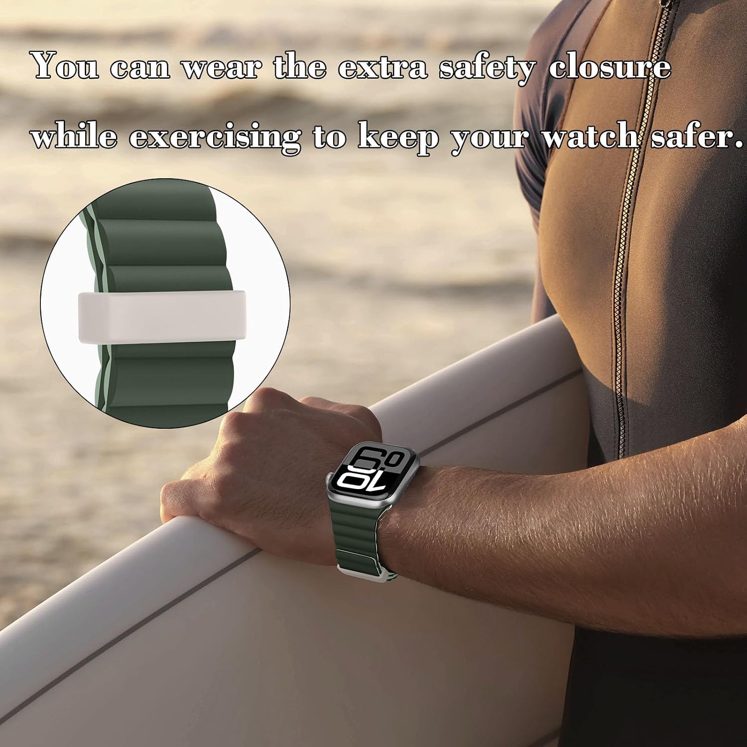 Thumbnail 4 de HITZEE magnetic Apple Watch strap 38-49mm