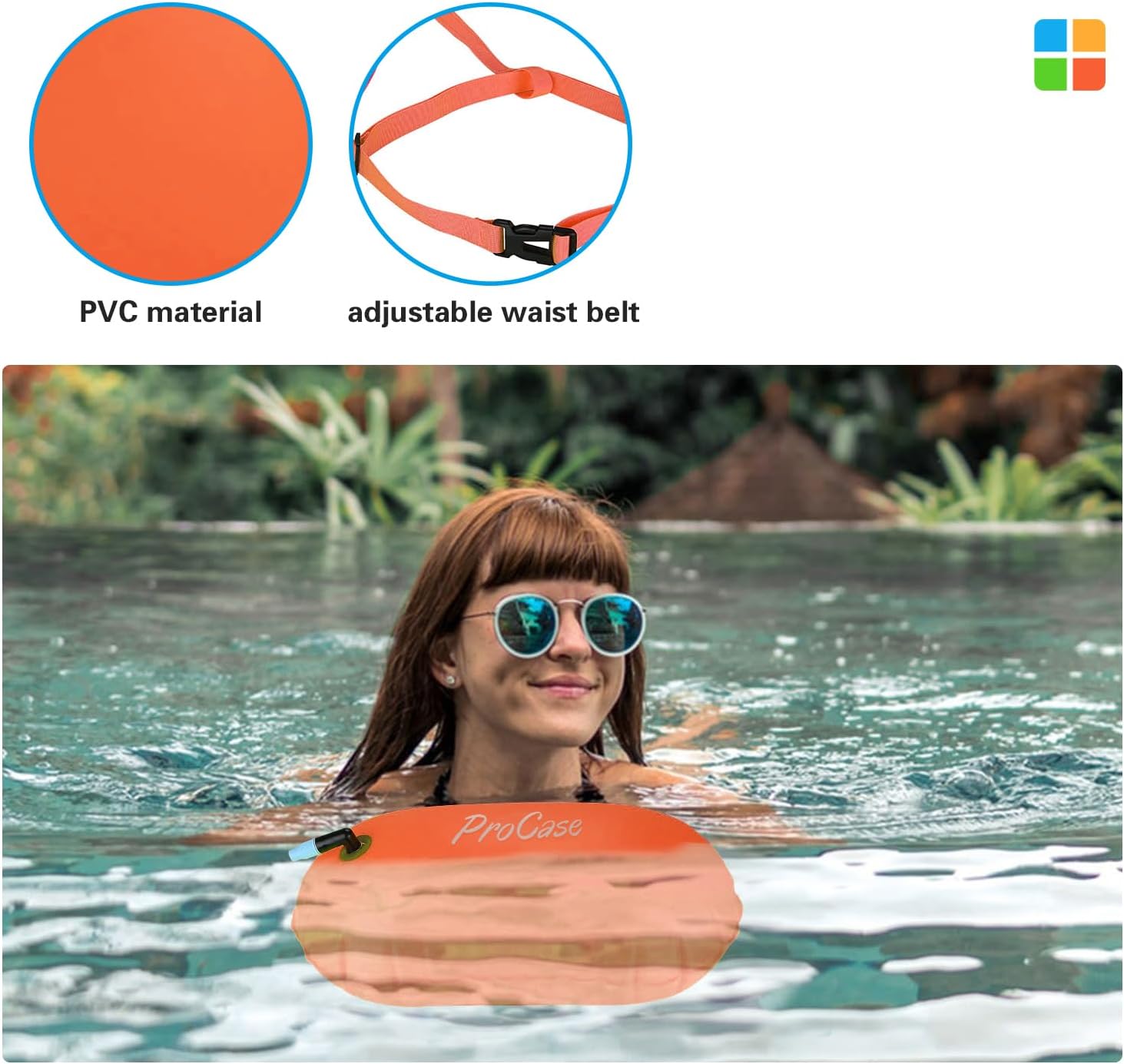 Thumbnail 4 de ProCase Schwimmboje – ultraleicht sichtbar und sicher beim Open Water