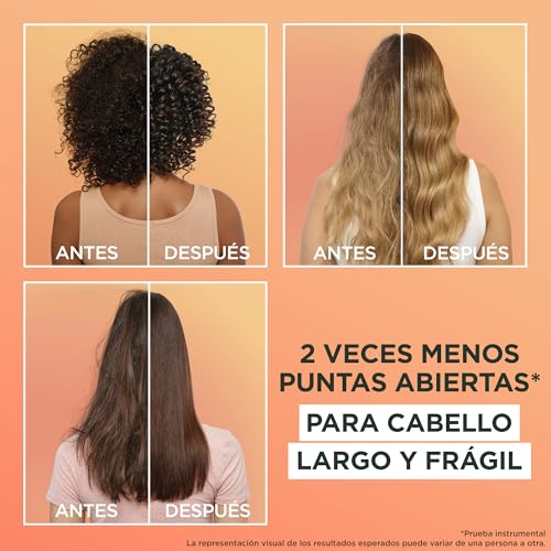Detalle 1 de Garnier Fructis Set 3: Champú, Tratamiento y Mascarilla 🍍