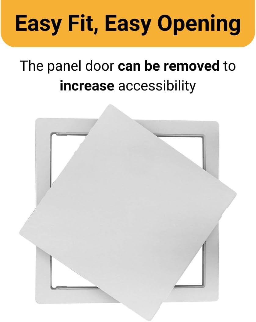 Thumbnail 4 de Proxinova Paintable Access Panel 450x450 mm (High-Grade ABS) for Inspection Hatches & Service Covers