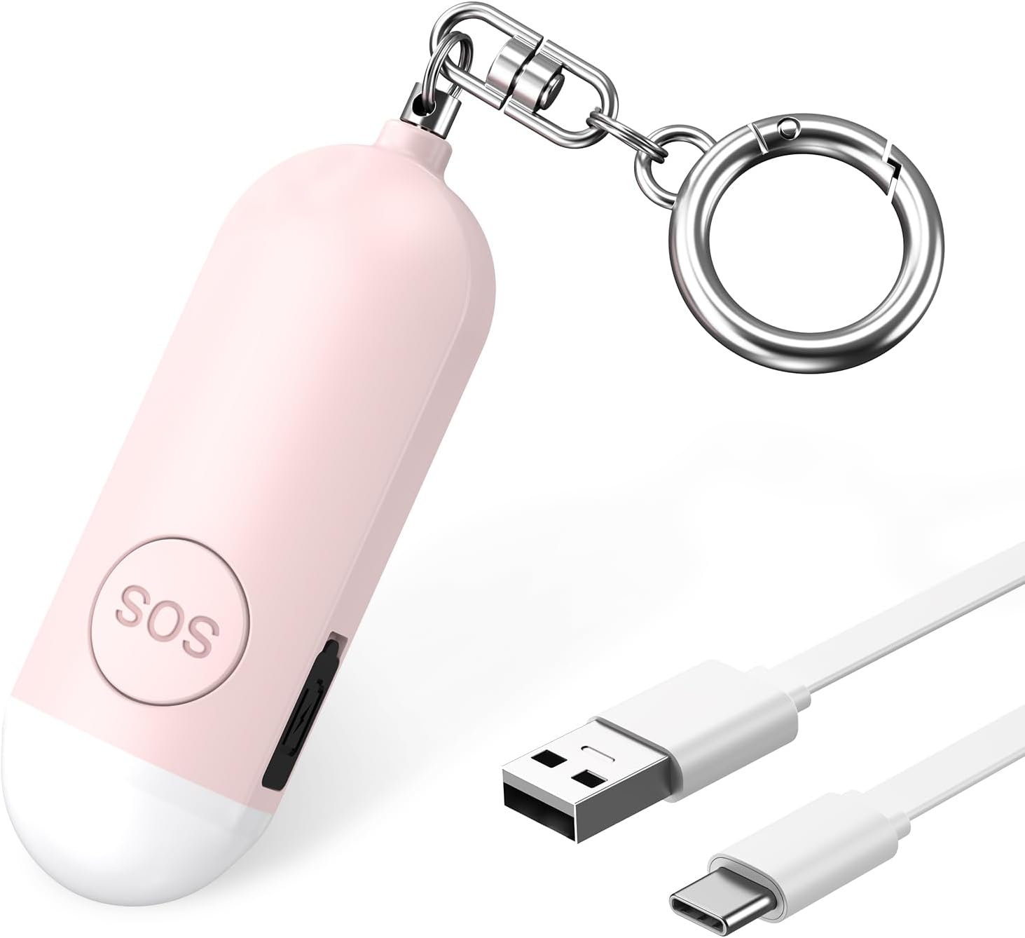 Detalle de OQIMAX CP108-AU persoonlijk alarm, 130 dB, stroboscoop en USB-C