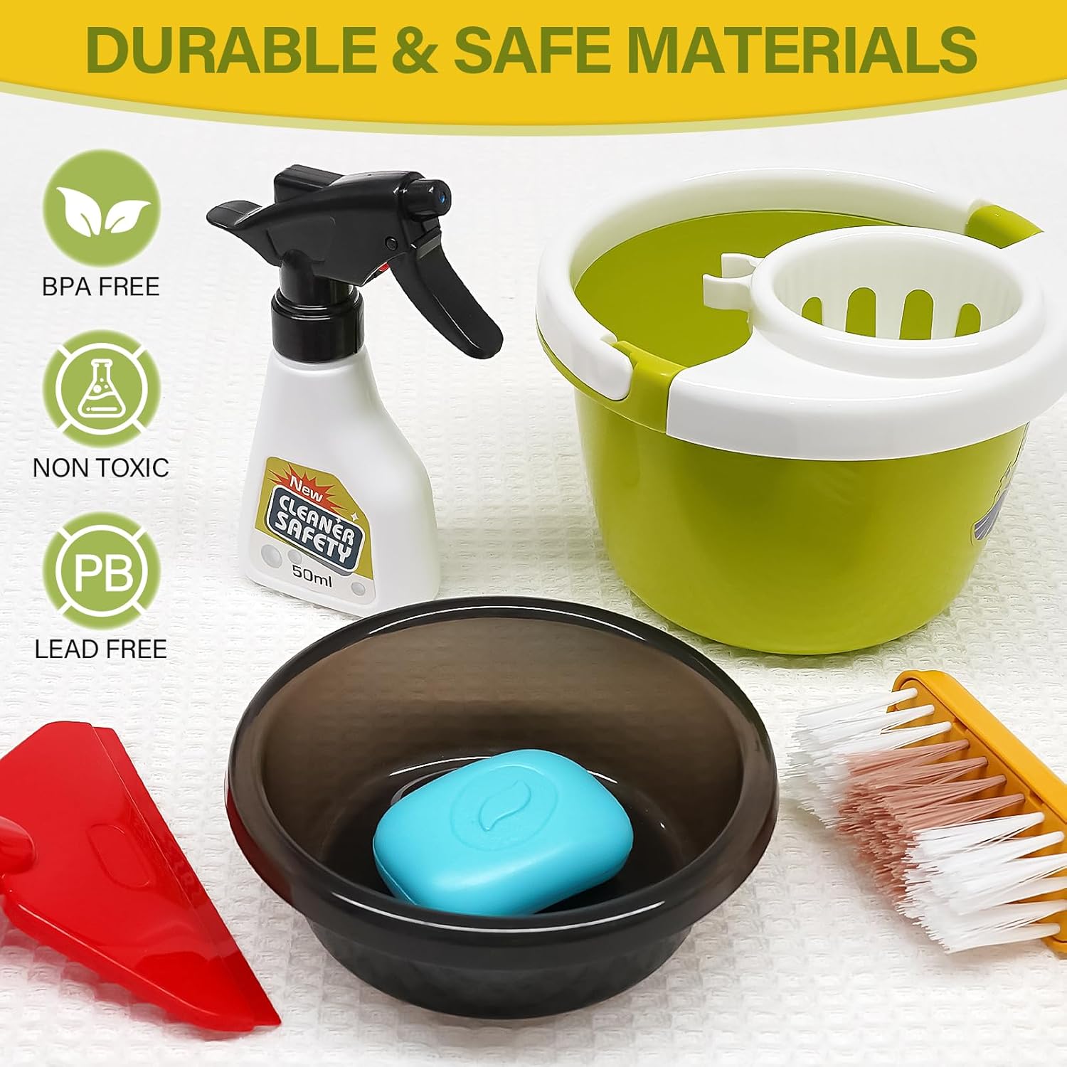Detalle 2 de Dreamon Toddler Cleaning Set 14Pcs