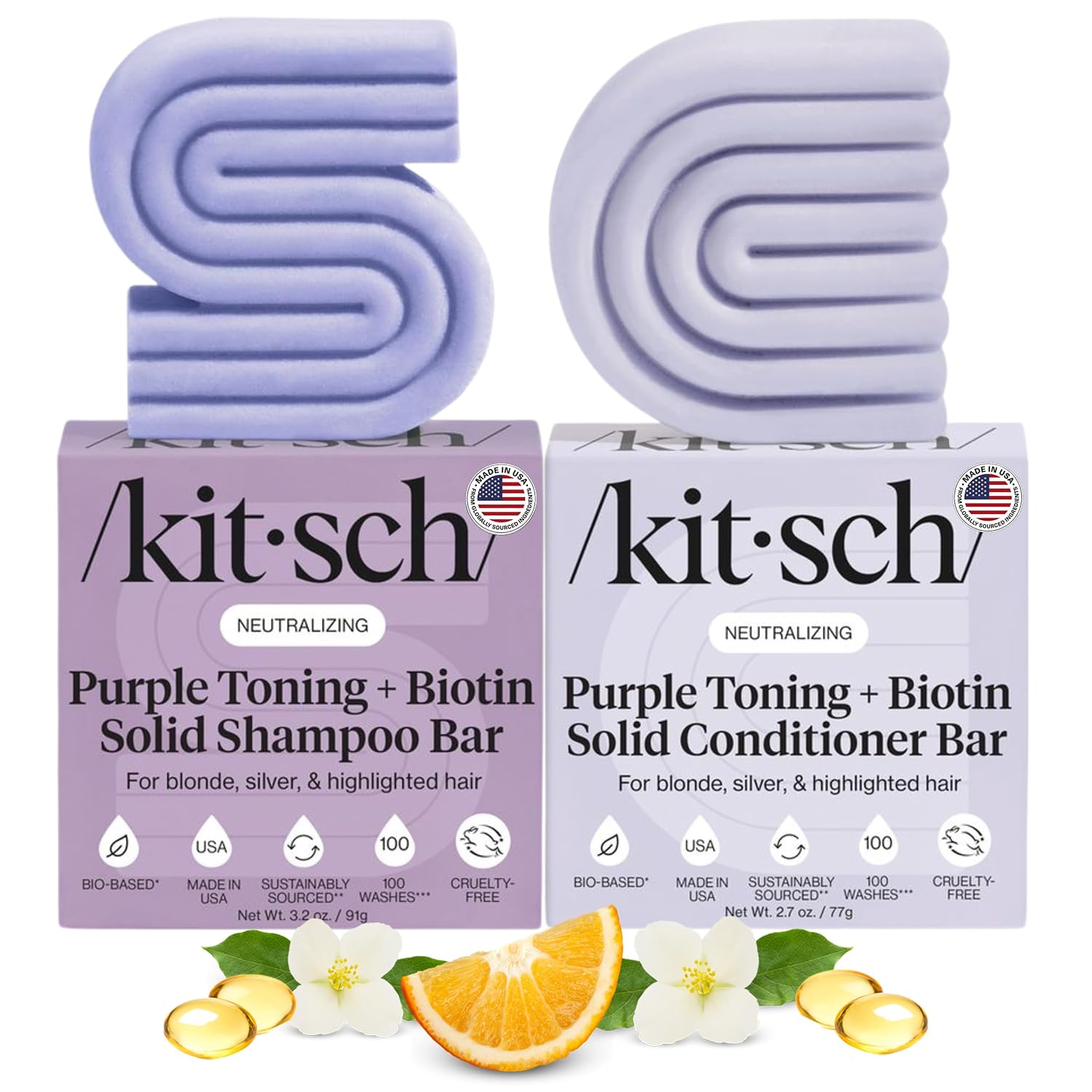 Detalle de Kitsch Toning Purple Shampoo