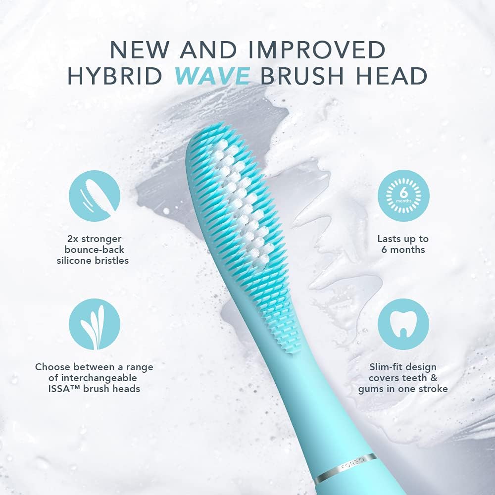 Thumbnail 2 de FOREO ISSA Hybrid Wave – Testina in silicone e polimeri PBT (durata fino a 6 mesi)