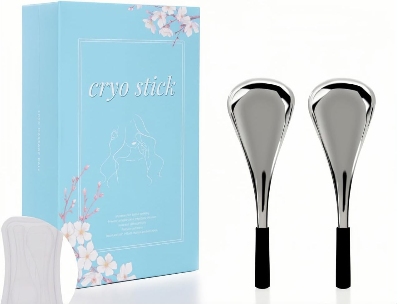 Detalle de CozyKit 01 Stainless Steel Facial Cooling Massage Tools