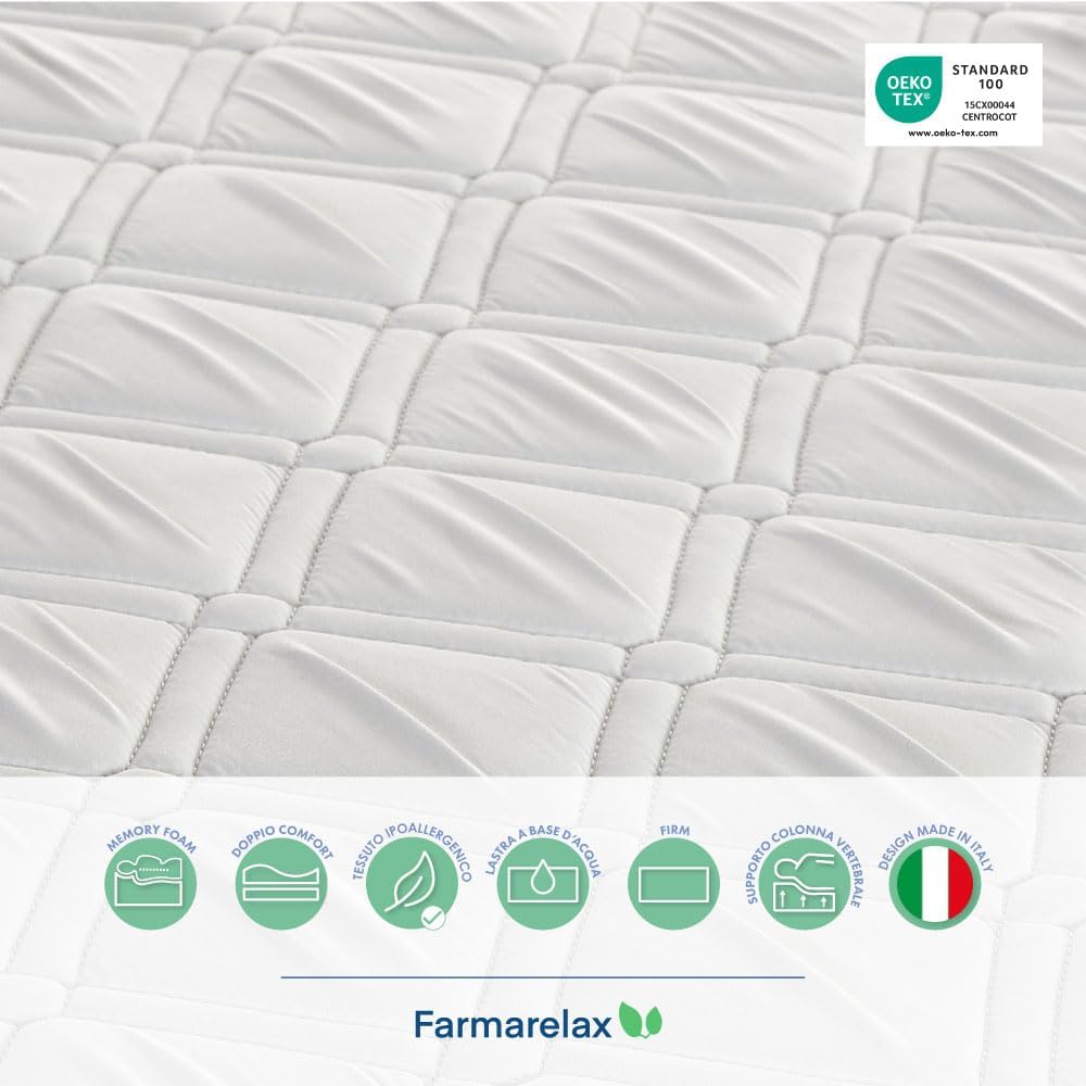 Thumbnail 5 de Farmarelax Materasso Singolo 80x190 altezza 19 cm