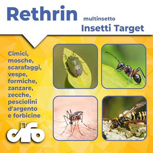 Detalle de CIFO Rethrin Multinsetto 500 ml – Insetticida multi‑insetto per casa, senza gas propellenti