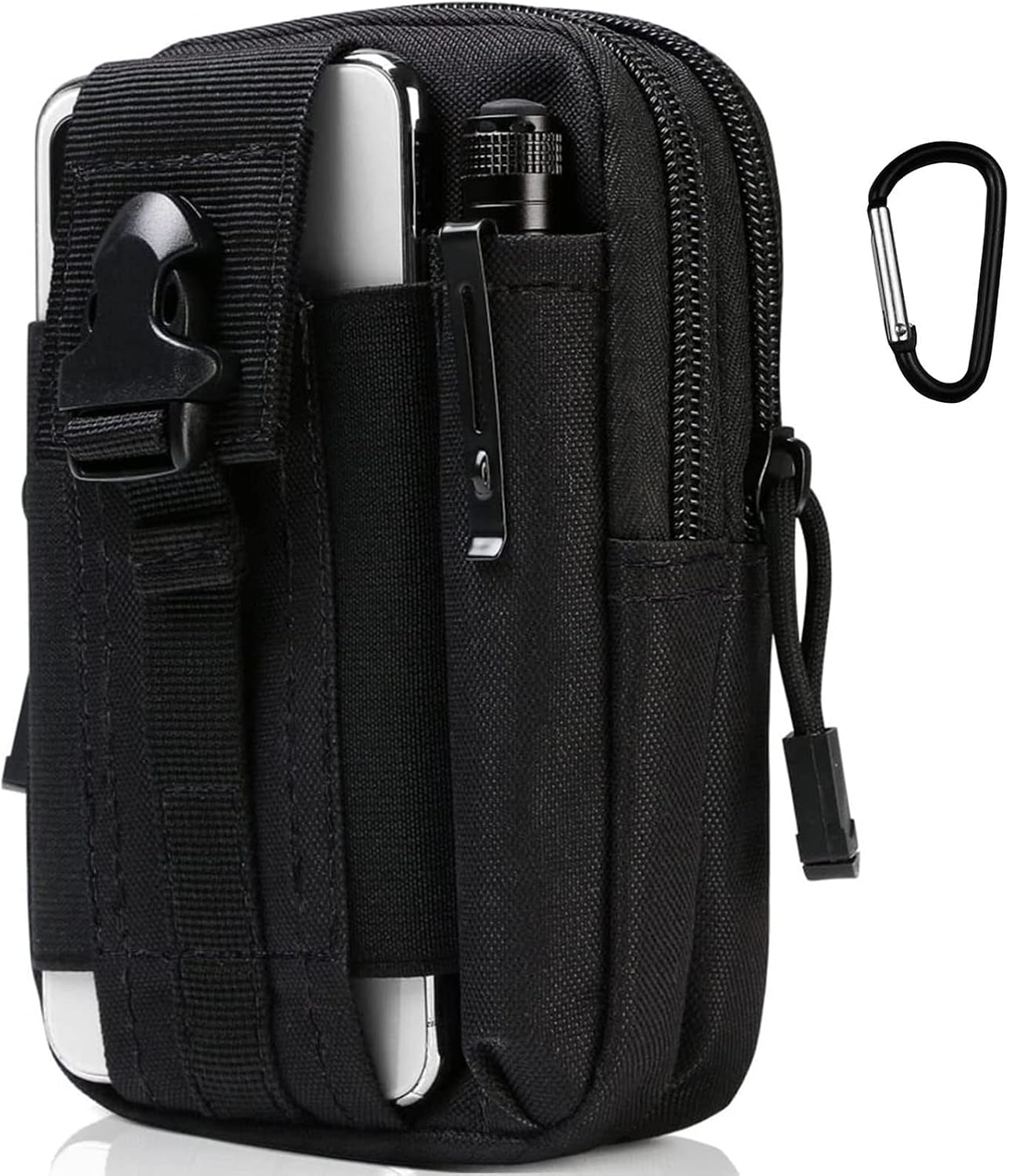 Detalle de flintronic Bolsa Cintura Táctica 📦 - Compacto y Multiusos