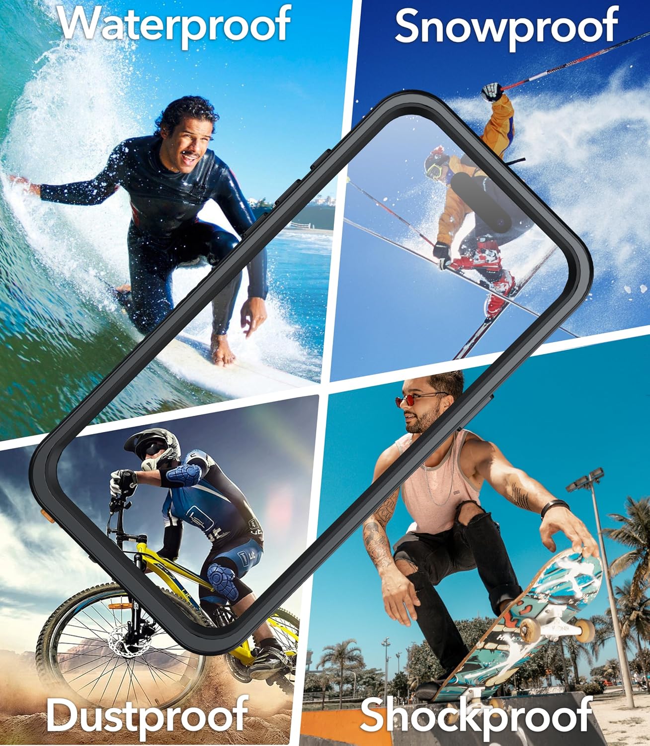 Thumbnail 6 de Oterkin iPhone 17 case IP68 waterproof, 6.3"