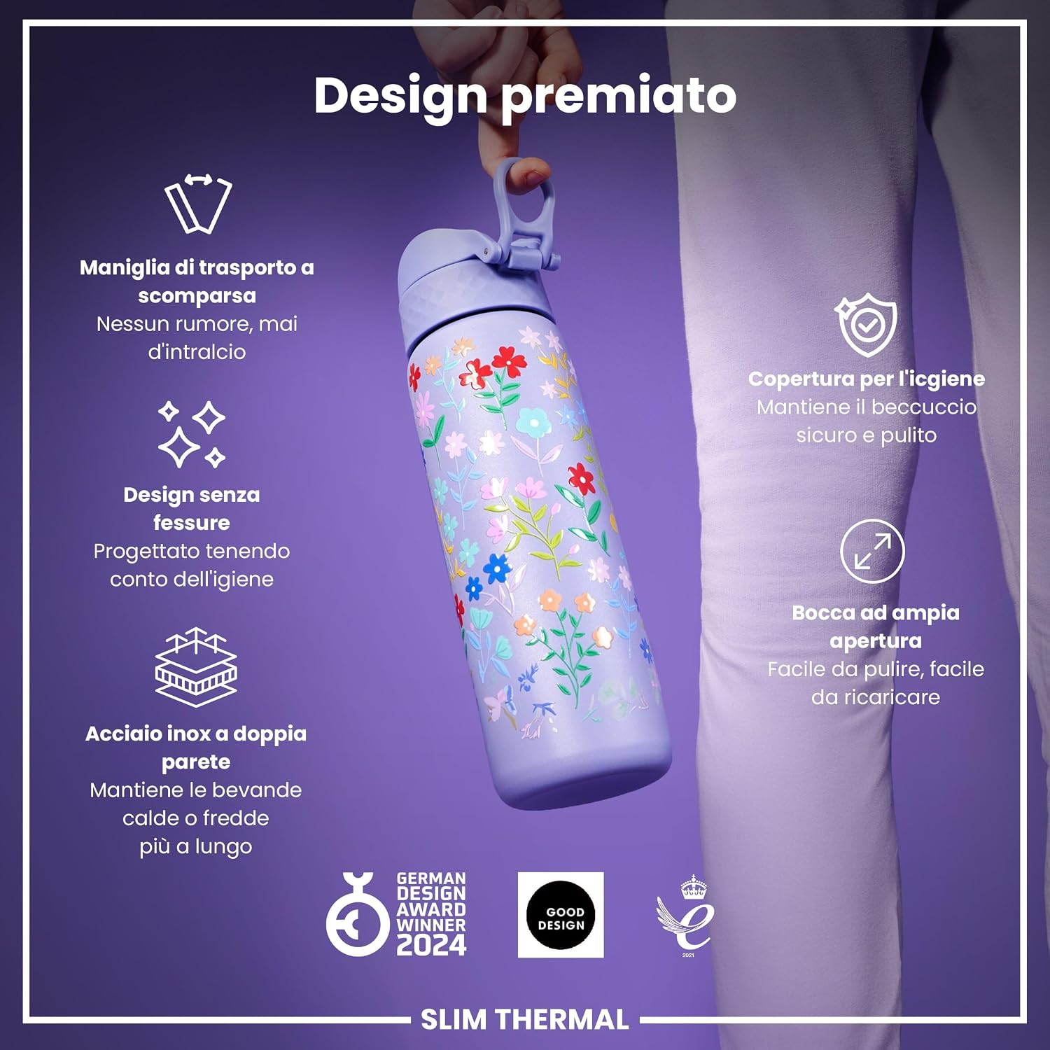 Detalle 2 de ion8 Borraccia termica 500ml