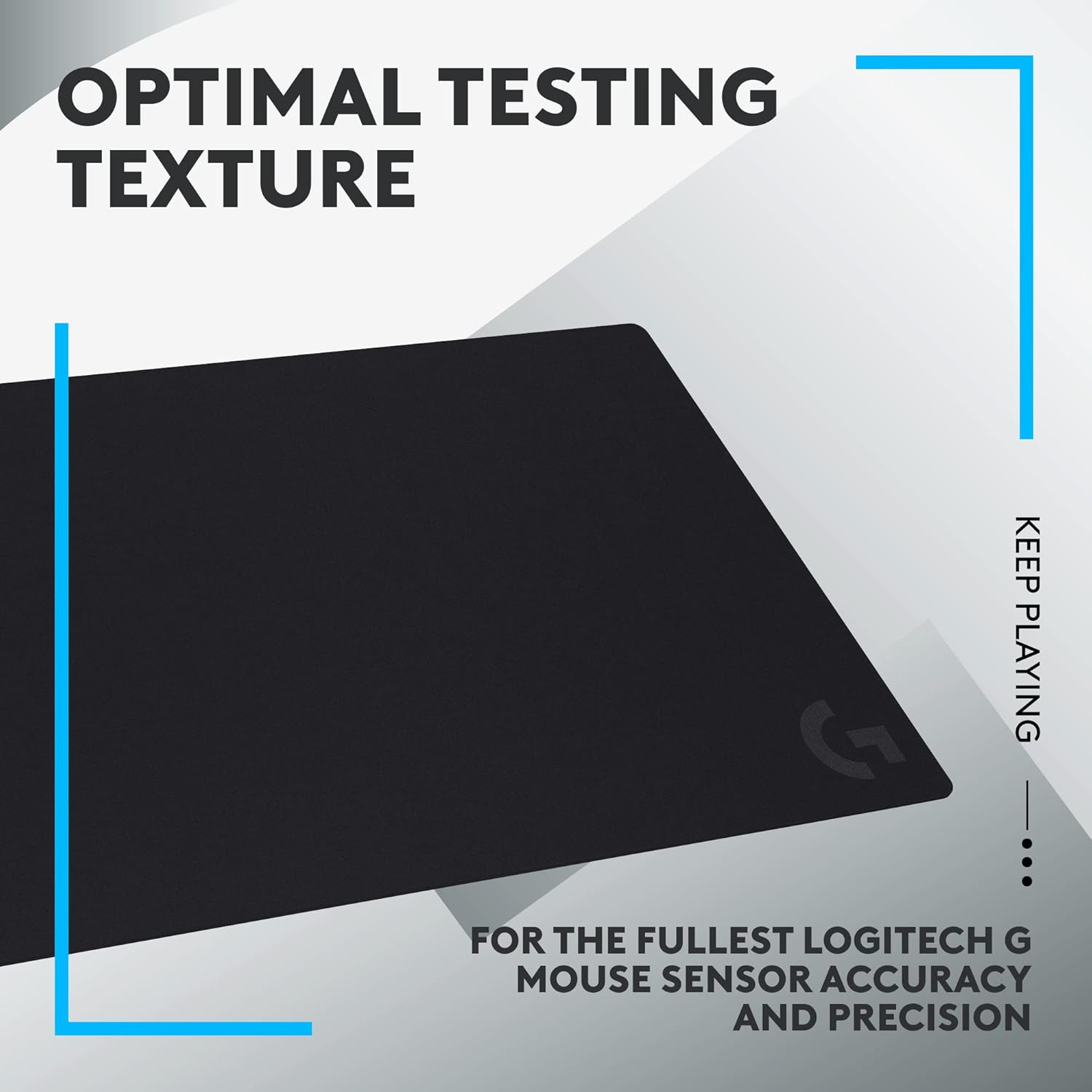 Detalle de Logitech G G840 Extra Large Gaming Mouse Pad (900 x 400 x 3 mm) for Mac and PC