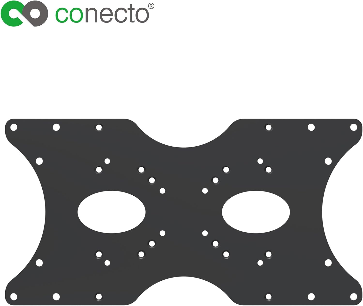 Detalle de Adaptateur universel VESA Conecto CC50307-V2: 50x50 à 400x200, 1 pièce, noir