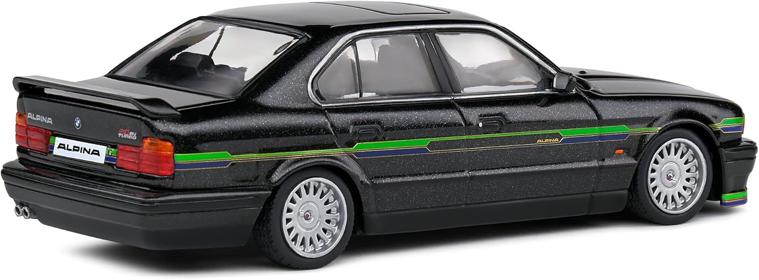 Thumbnail 5 de Solido ALPINA B10 BITURBO 1:43 – czarny metalowy model samochodu z 1994 roku