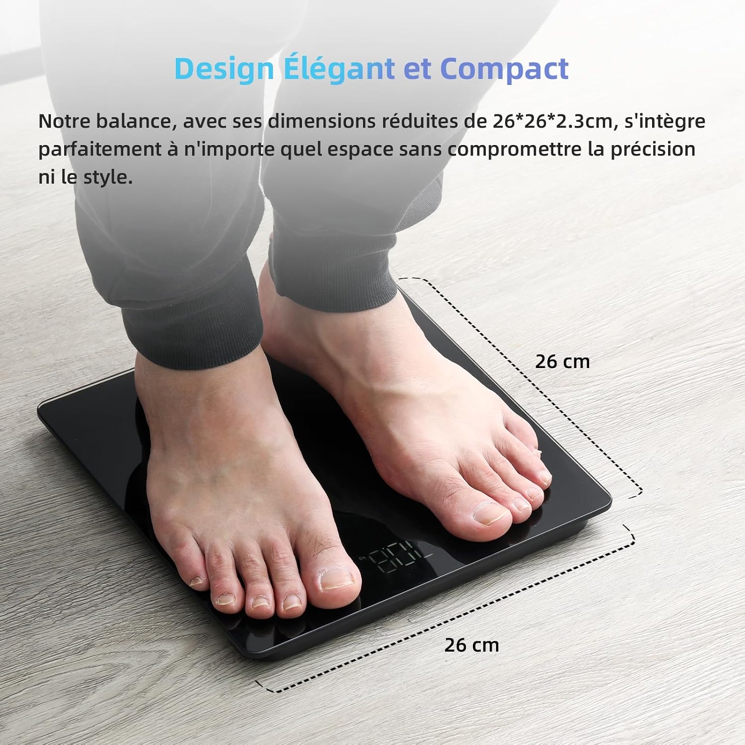 Detalle 2 de Healthkeep Pèse Personne Numérique 180 kg