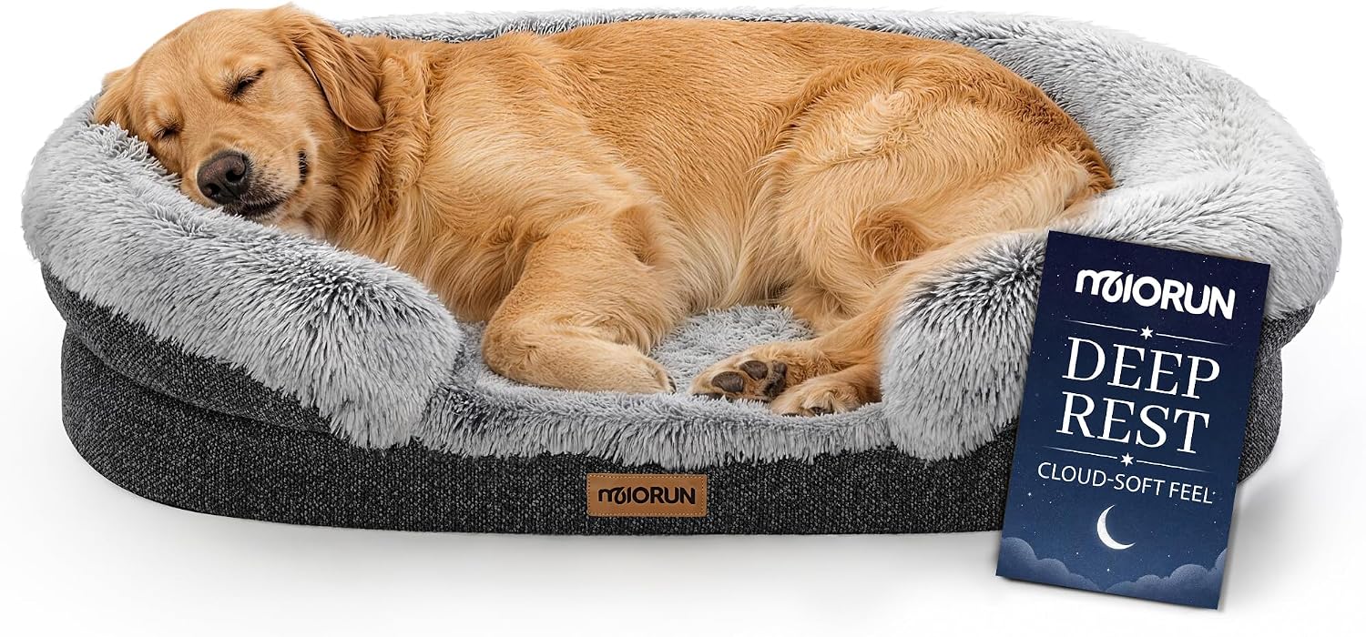 Detalle de Miorun Orthopedic Dog Bed, 43-Inch