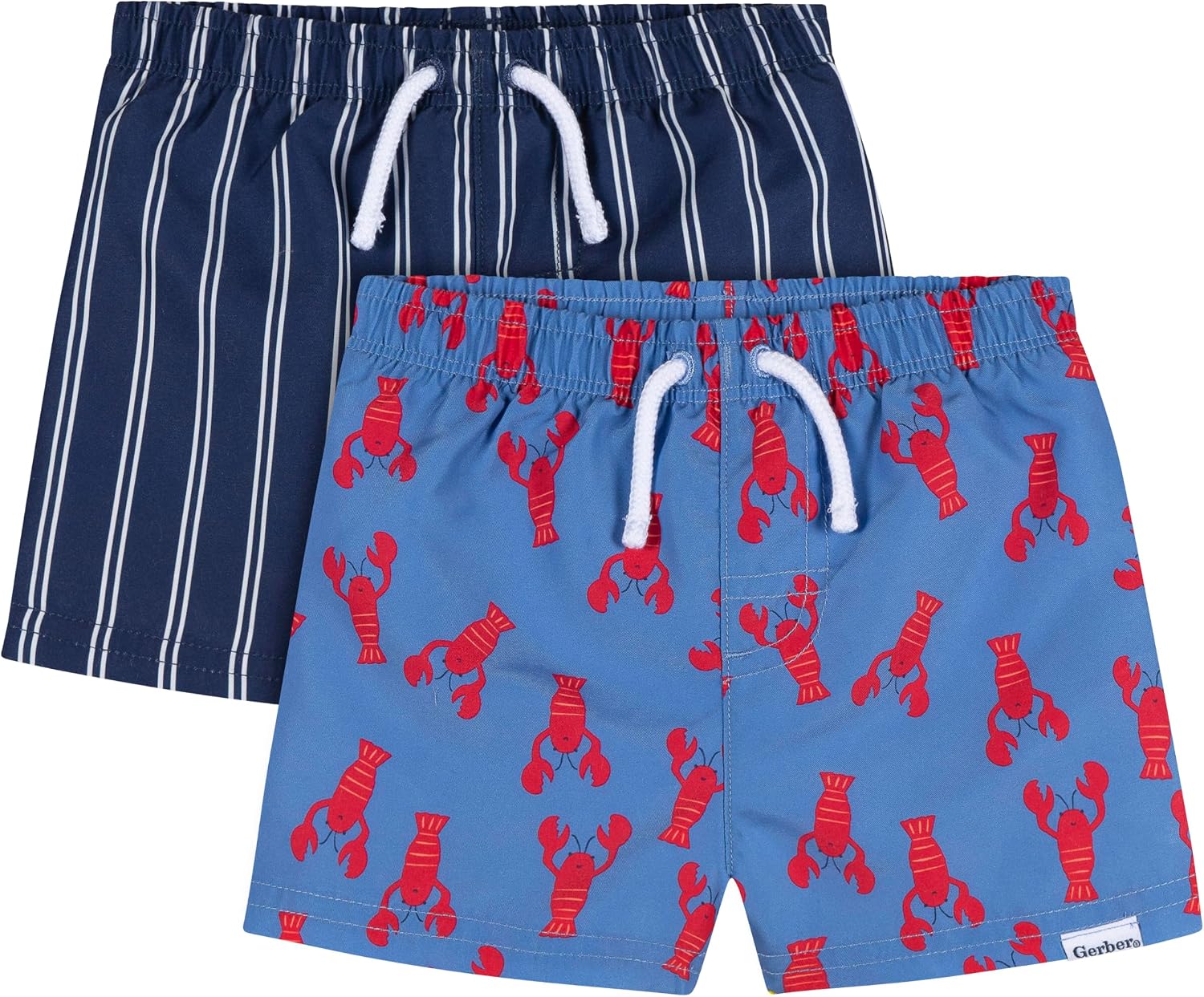 Detalle de Gerber Baby Swim Trunks 2-Pack