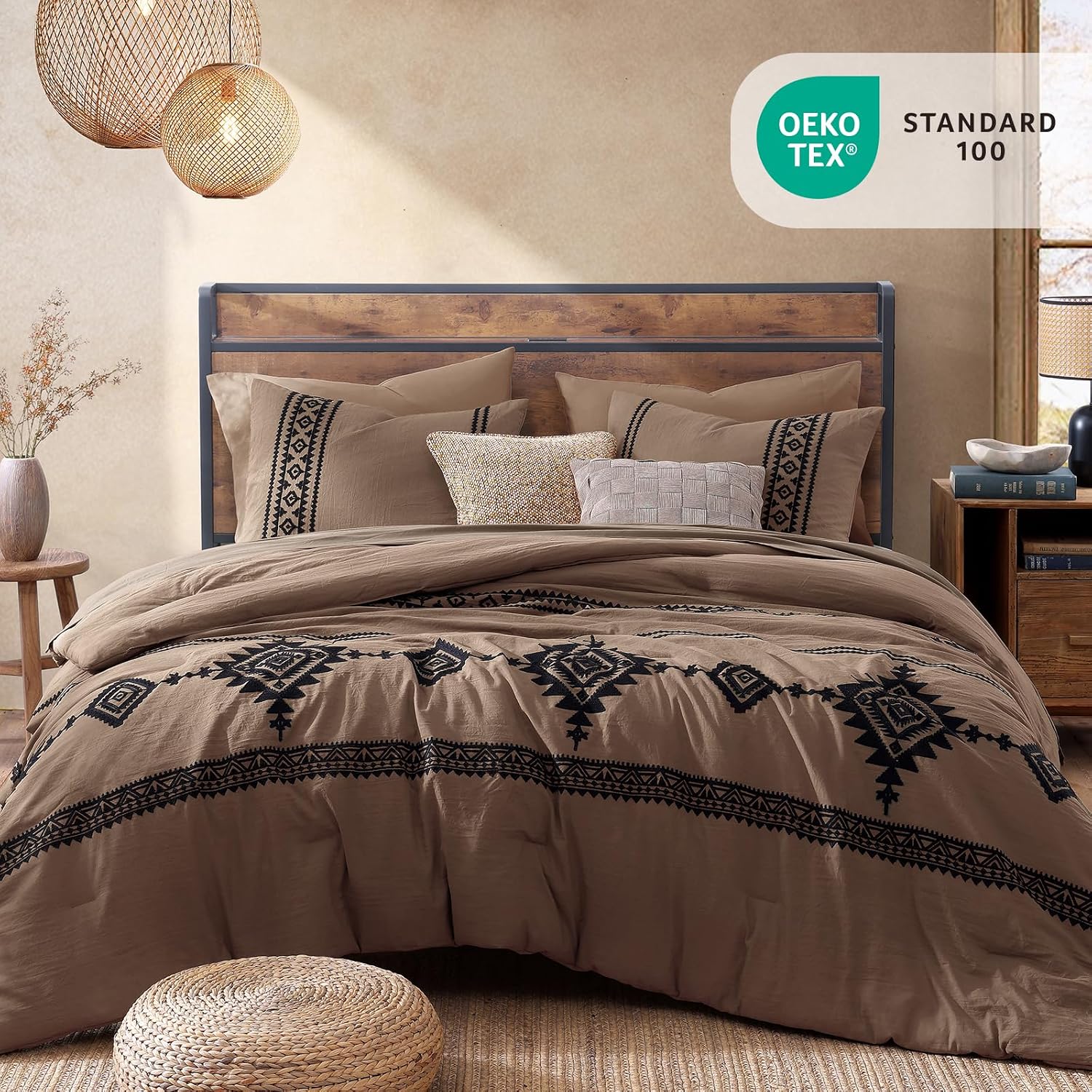 Detalle 2 de MaiRêve Full Size Comforter Set 80x90