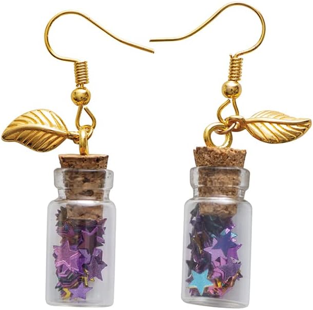 Detalle 2 de Janod J07994 Les Ateliers Bijoux sieradenset met flesjes, glitter en glow-in-the-darkzand