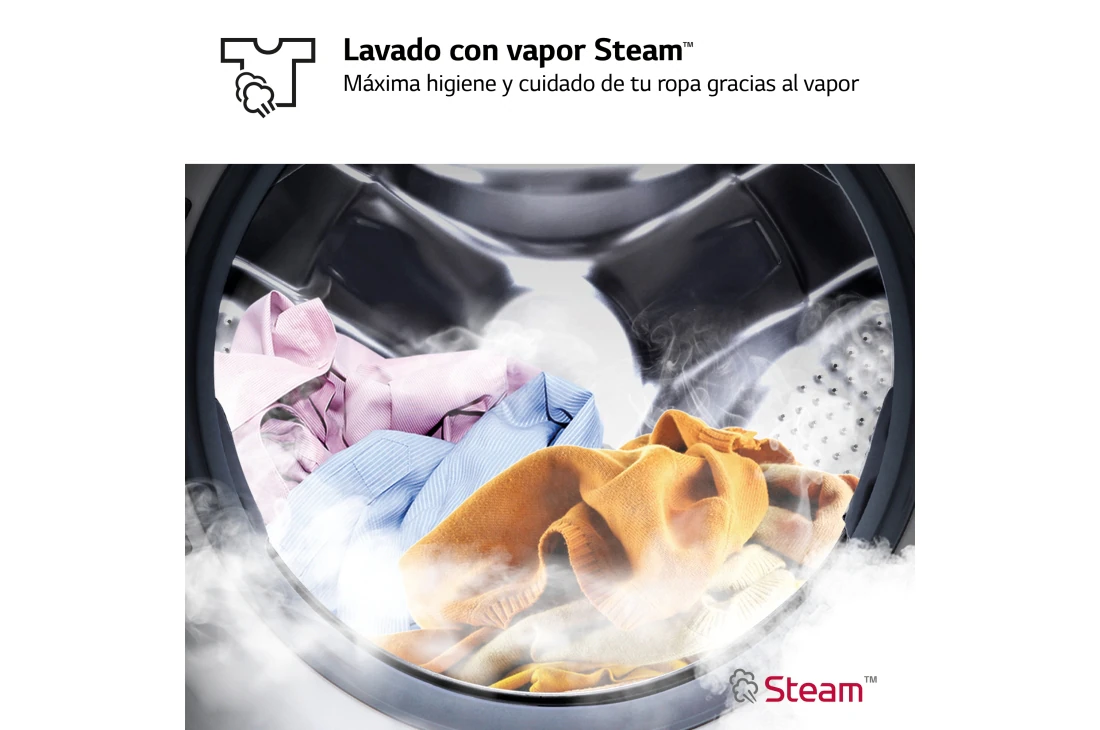 Thumbnail 5 de LG F4DR6010A0W Outlet Lavasecadora 10/6 kg, 1.400 rpm