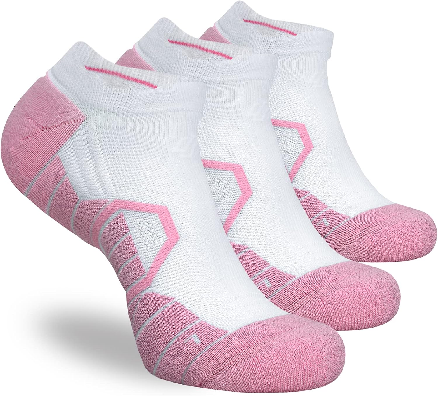 Thumbnail 6 de Hylaea Athletic Running Socks Cushion Padded Moisture Wicking Low Cut