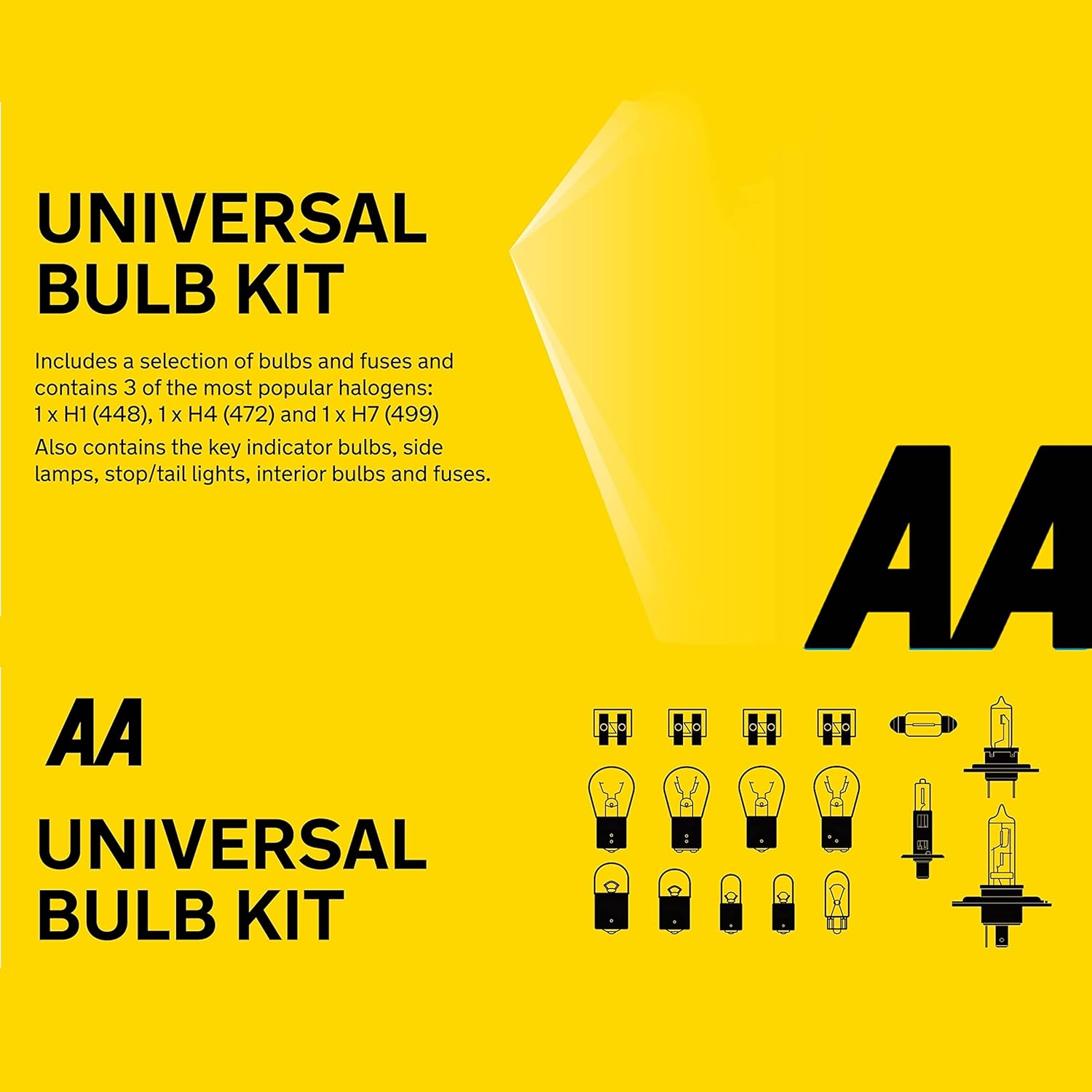 Thumbnail 3 de AA Universal Bulb and Fuse Kit for Cars and Other Vehicles AA0200