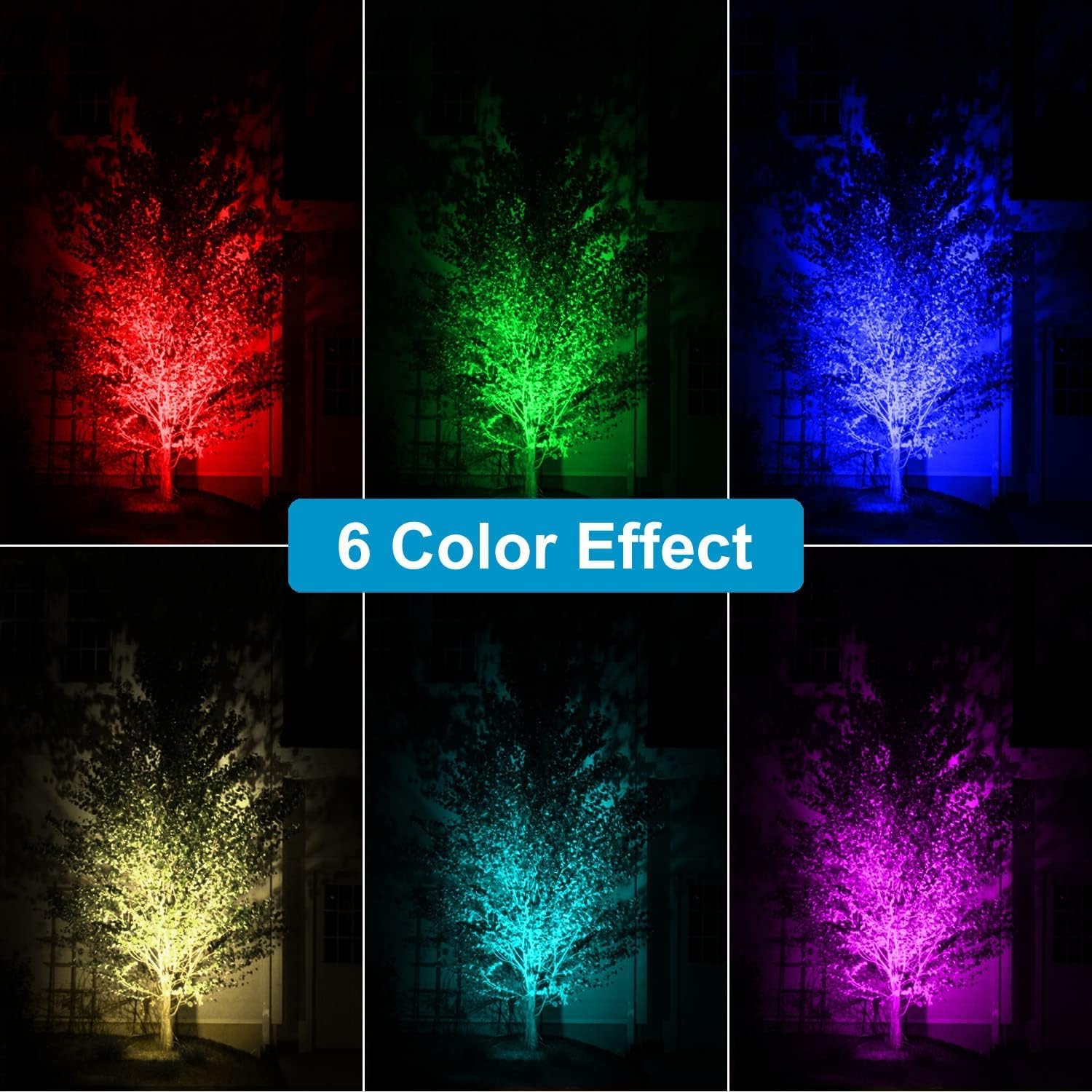 Thumbnail 4 de NATPOW Solar Pond Light, Underwater RGB Colour Changing 2-in-1