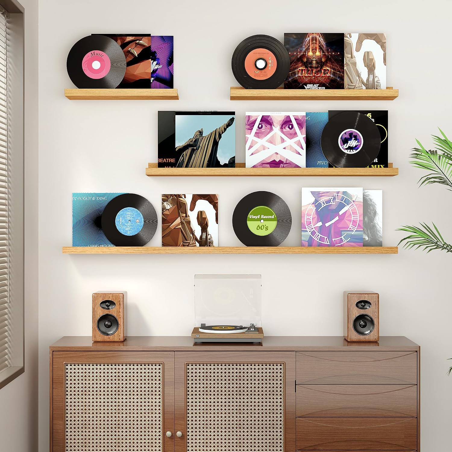 Thumbnail 1 de Feihorrm floating shelves, 36-inch