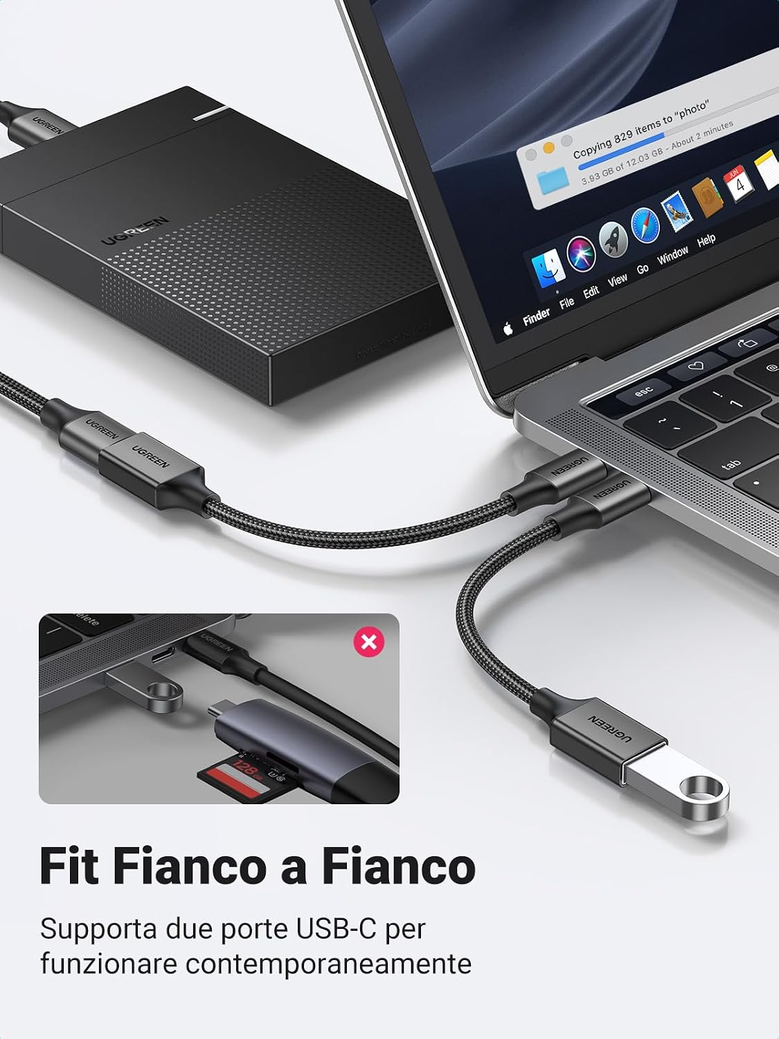 Thumbnail 4 de UGREEN Cavo OTG USB-C a USB 3.0