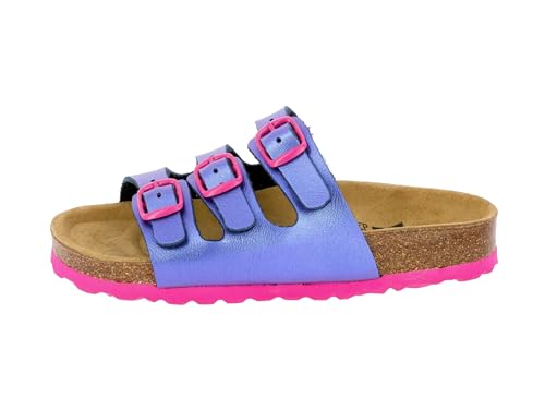 Detalle 2 de Lico Mädchen Bioline Kids Pantoletten – Lila Pink, Größe 37 EU