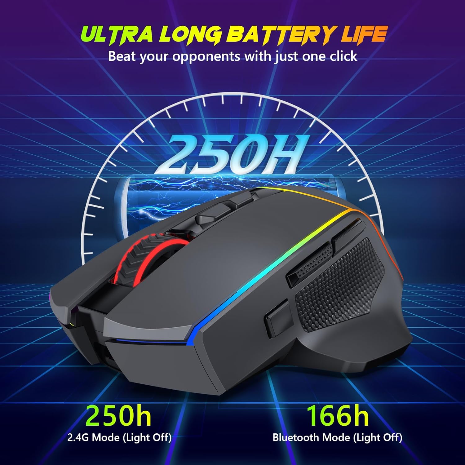 Thumbnail 5 de Redragon M814 Kabellose Gaming Maus 8000 DPI