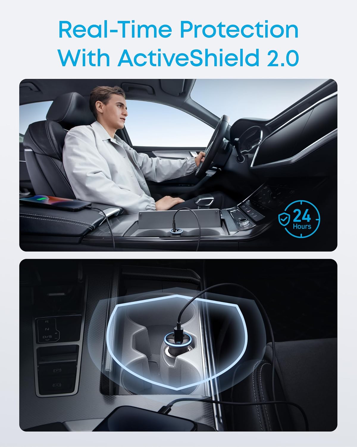 Thumbnail 4 de Anker 52.5W Car Charger for iPhone and More