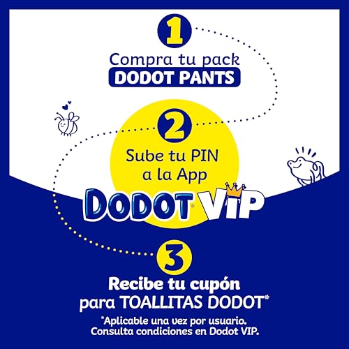 Thumbnail 1 de Dodot Bebé Pants Pañales Talla 4 (9-15 kg), pack mensual de 132 unidades con ajuste 360° anti-fugas