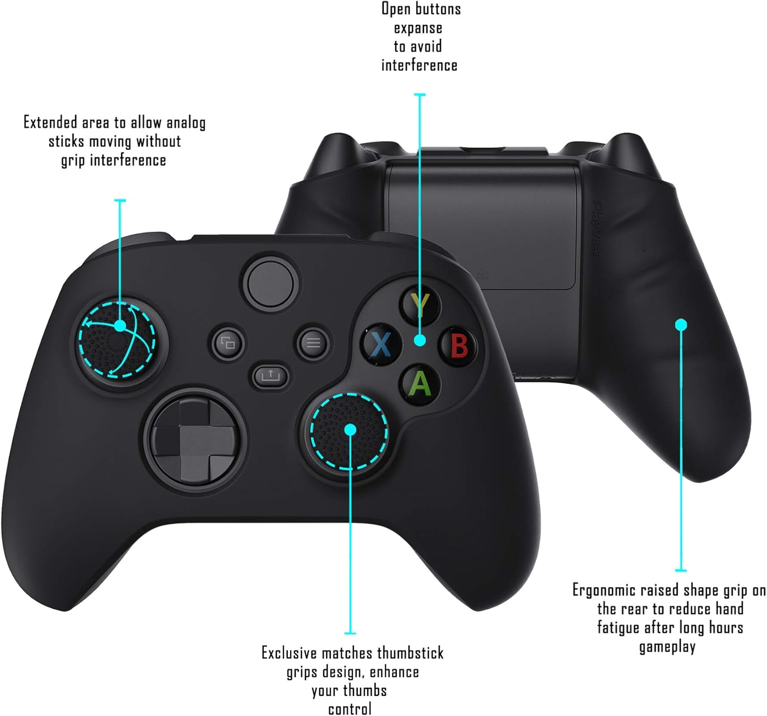 Thumbnail 2 de PlayVital Cover Silicone per Xbox Series X S Controller
