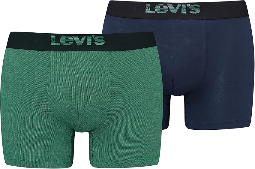 Detalle de Levi's Boxer Verde (Green) M - Pack de 2