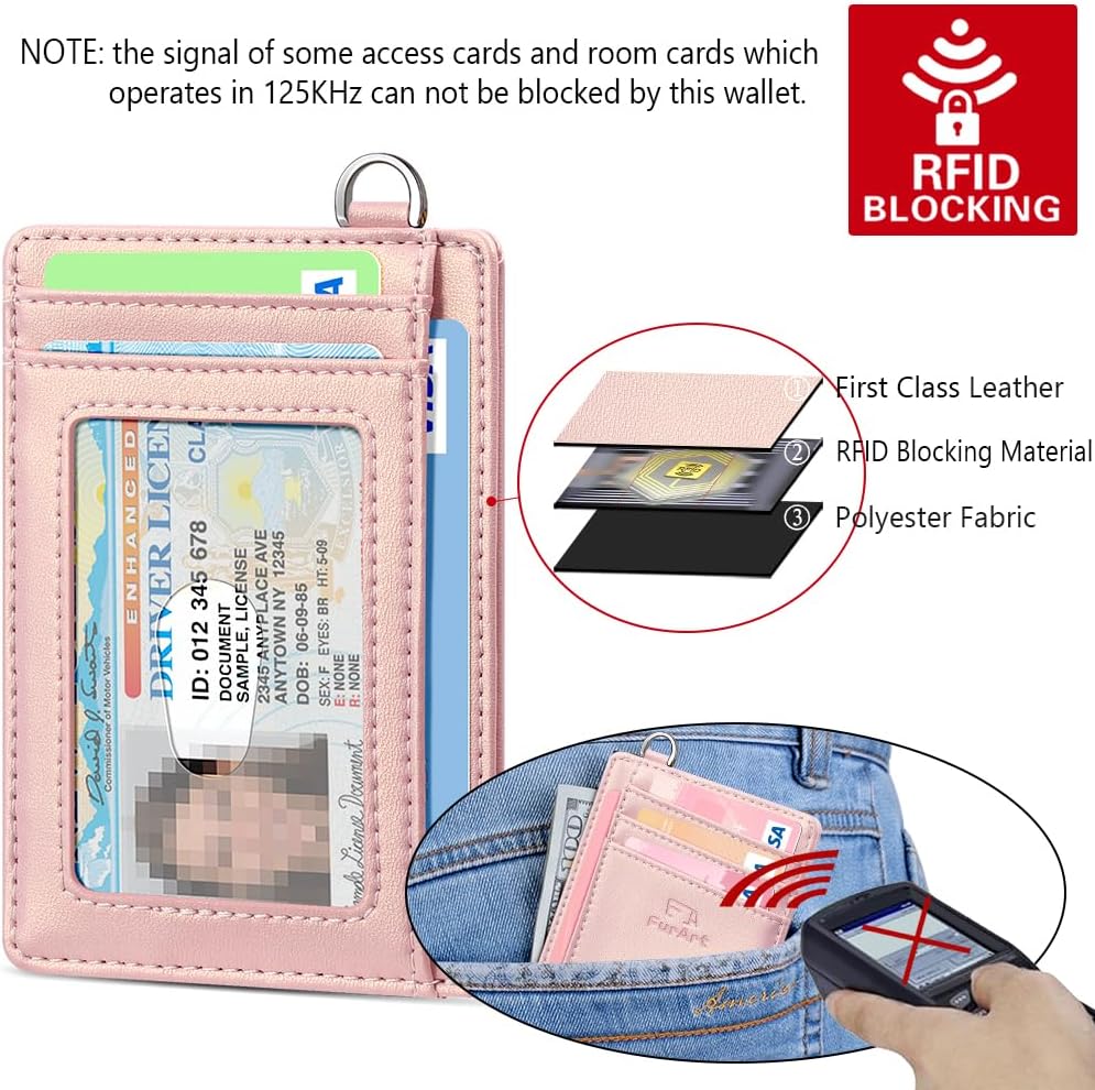 Detalle 1 de FurArt slim RFID card wallet 3.15 x 4.6