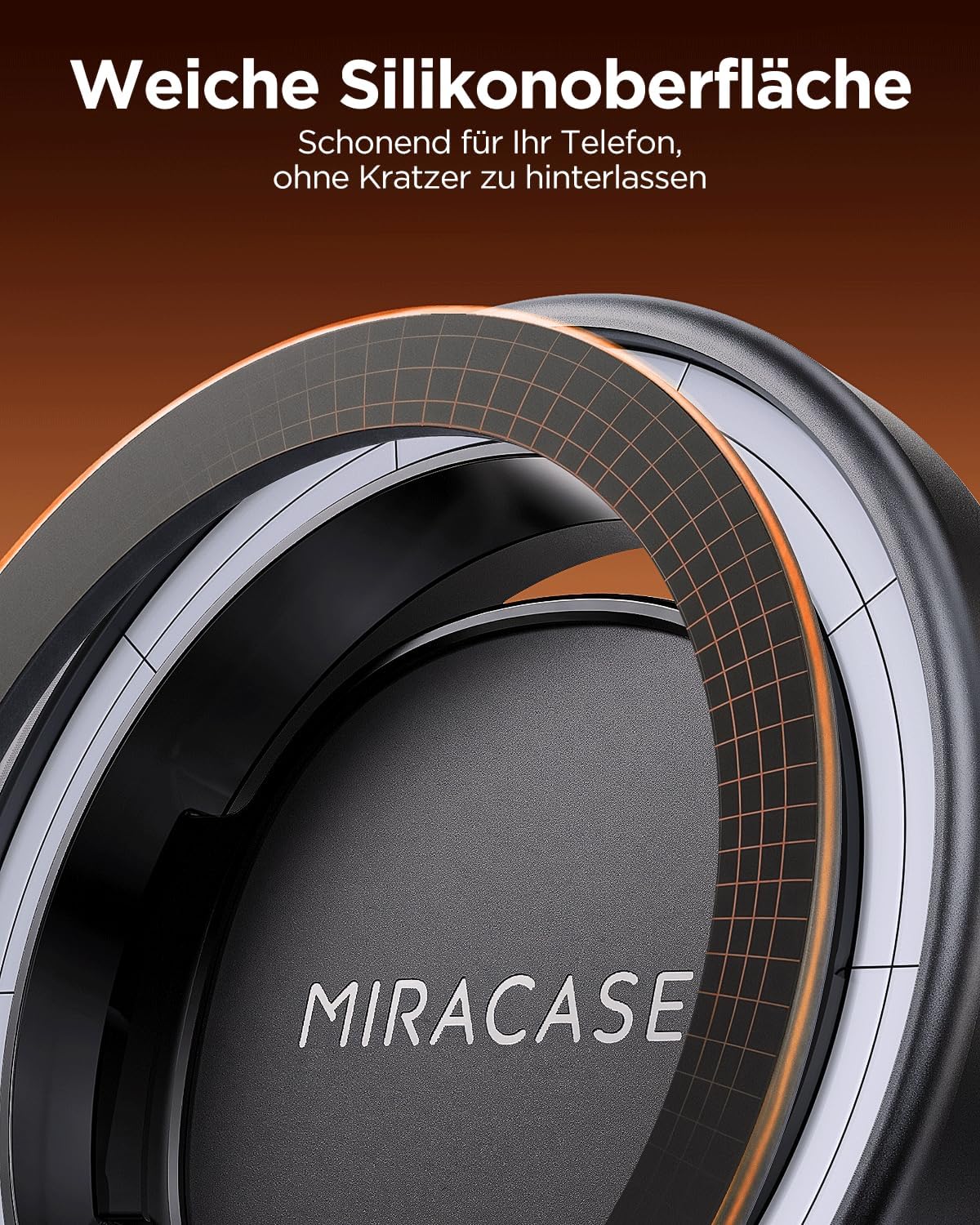 Detalle 1 de Miracase 2026 Handyhalterung für Auto
