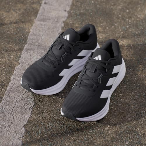 Thumbnail 8 de adidas Men's Galaxy 7 Running Shoes – Core Black/Cloud White/Carbon (UK 10)