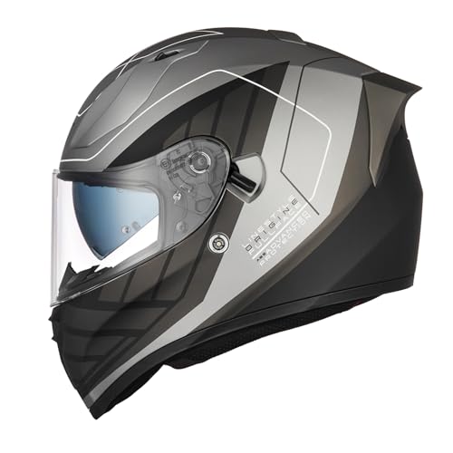 Casque ORIGINE pour moto de rue avec double visière