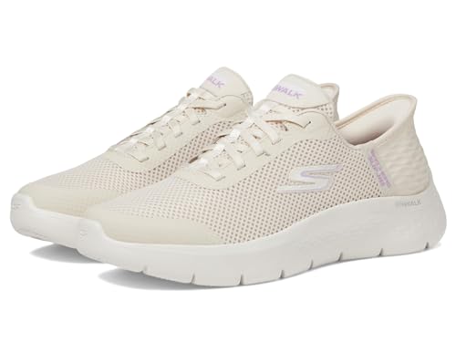 Detalle de Skechers Femme Go Walk Flex Grand Entry Slip-In – ENTRAINEUSE Off White Textile/Trim (39 EU)