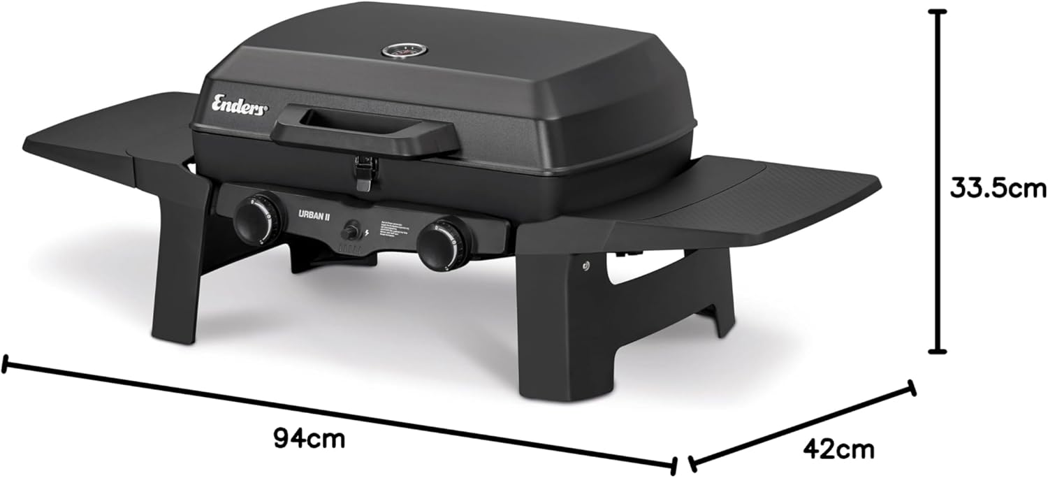 Thumbnail 5 de Enders Urban II Gasgrill Tischgrill 2 Brenner