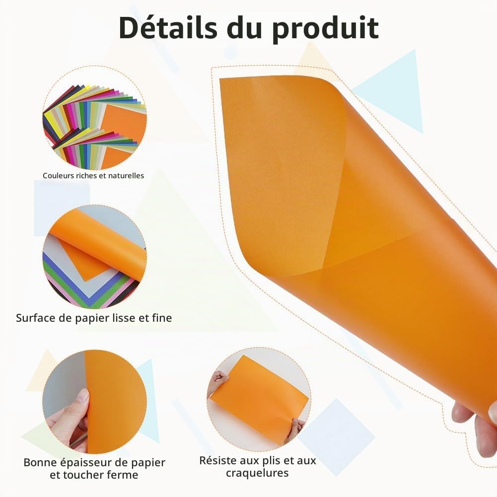 Thumbnail 2 de OSDUE gekleurd transparant perkamentpapier A4, 40 vellen, 110 g/m²