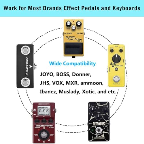 Detalle 2 de JOYO DC 9V Guitar Pedal Power Supply (800mA–1A) with 4-Way Daisy Chain