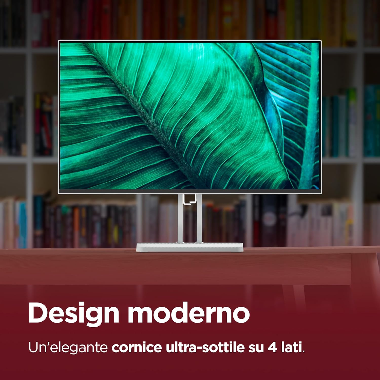 Detalle de Lenovo L24-45: Monitor IPS 24" Full HD 144 Hz per Gaming, Studio e Home Office