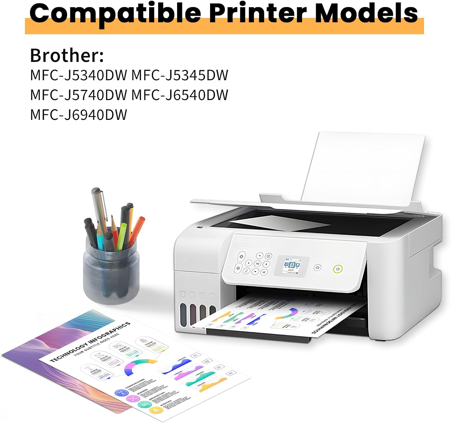 Detalle 2 de Torvon LC422XL Cartouches d'encre compatibles Brother