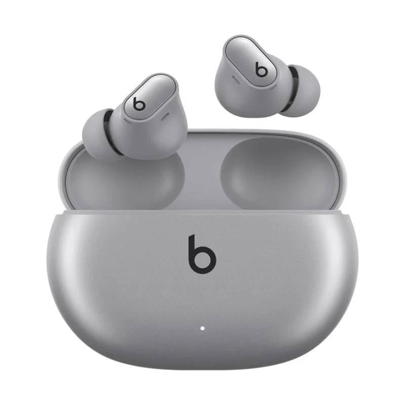 Detalle de Beats Studio Buds+ inalámbricos Bluetooth con cancelación de ruido y audio espacial
