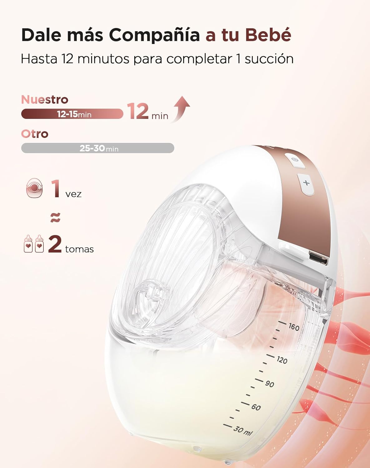 Thumbnail 1 de Haokoo Sacaleches manos libres 205 g