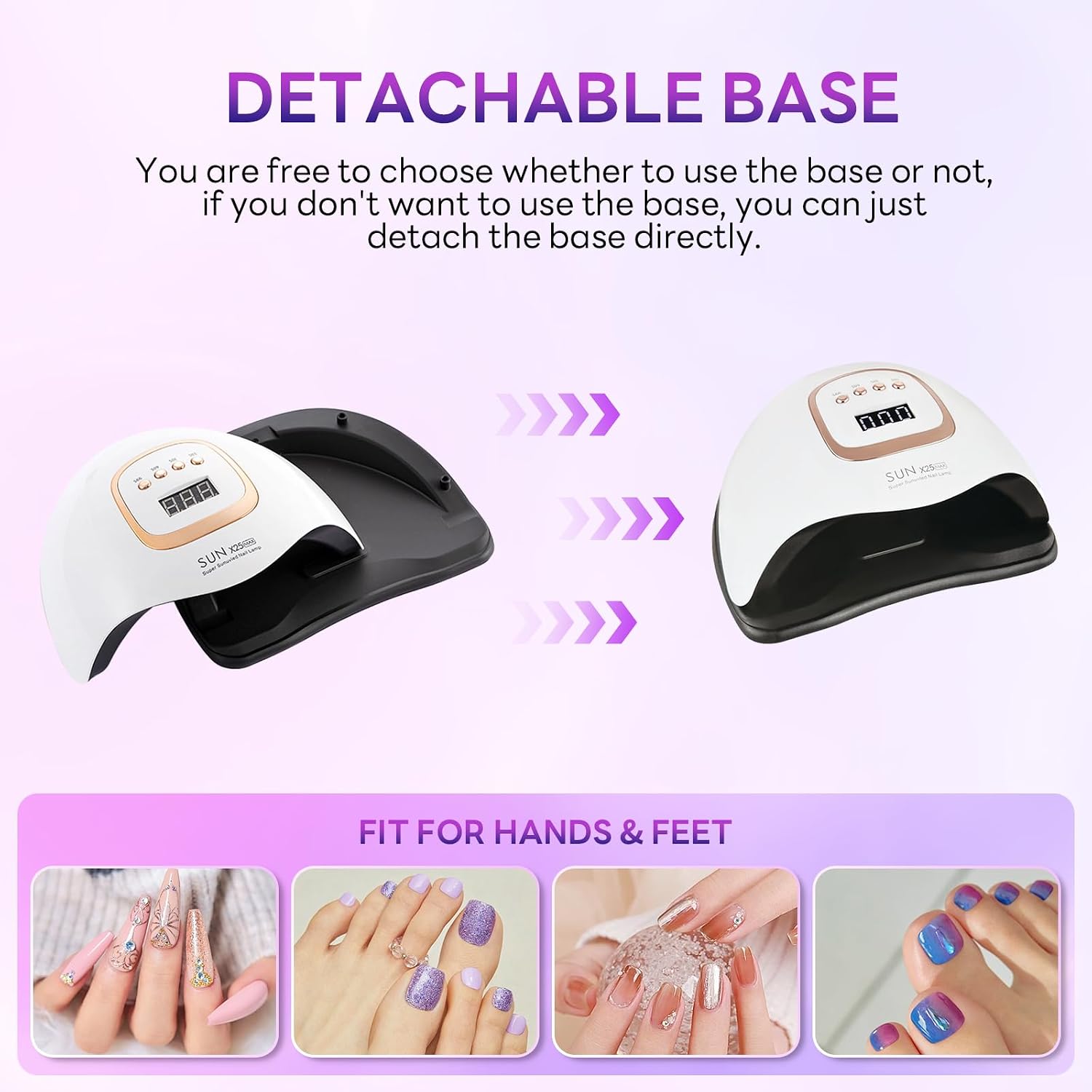 Thumbnail 4 de Timpou 380W UV LED Nail Lamp — 81 LEDs 💅